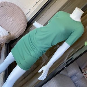 Mama Licious crewneck shortsleeve ribbed maternity